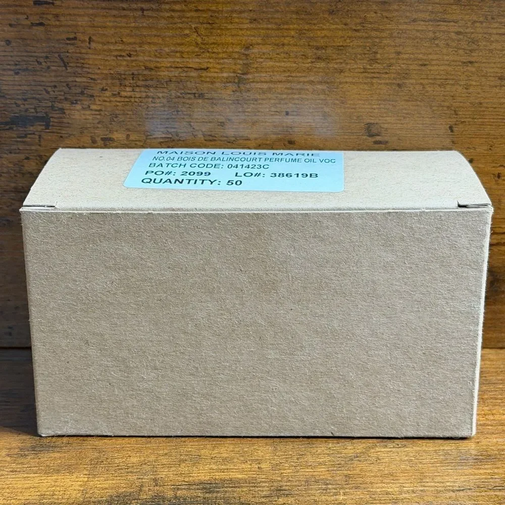 🌿 Maison Louis Marie No.04 Bois de Balincourt Perfume Oil Sample Set, Lot of 50 - Picture 12 of 14